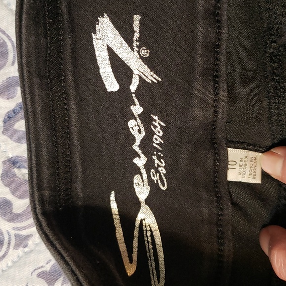 ⭐4/$20 Black Seven7 tummy toner skinny jeans 10 - Picture 6 of 16